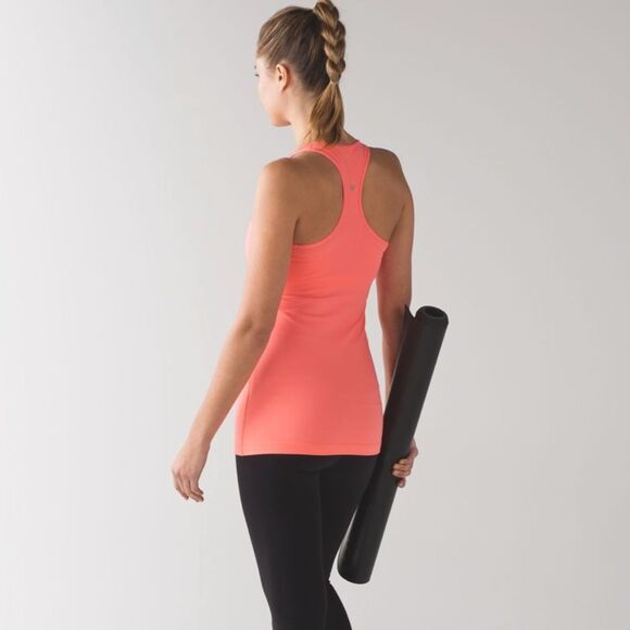 LULULEMON Cool Racerback Tank Top Grapefruit Size - Picture 10 of 10
